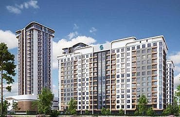 70: 1 комната, 44 м², Ботанический сад Элитка, 12 этаж, ПСО (под самоотделку) — 3