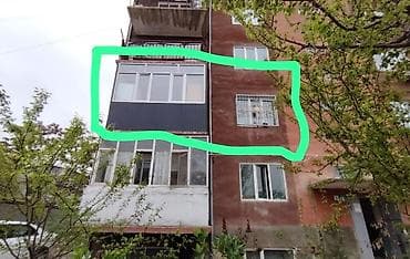 kanat group: 1 комната, 42 м², 105 серия, 2 этаж, Старый ремонт — 2