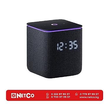Умная колонка Яндекс YNDX-00054BLK, Яндекс Станция Миди, 24Вт at lalafo.kg Умная колонка Яндекс YNDX-00054BLK, Яндекс Станция Миди, 24Вт