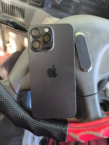 принтер сатылат: IPhone 15 Pro Max, Колдонулган, 256 ГБ, Кара, Куту, 90 % — 2