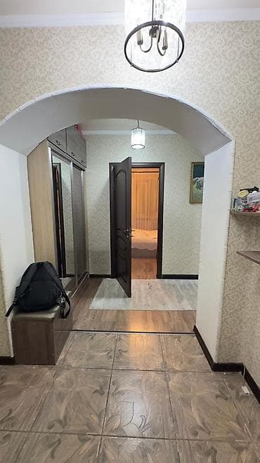 osh flat: 3 комнаты, 65 м², Азия Молл Индивидуалка, 2 этаж, Евроремонт — 9