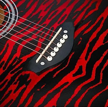 Гитары: Акустическая гитара 6-струнная, форма корпуса с вырезом (cutaway) — 4