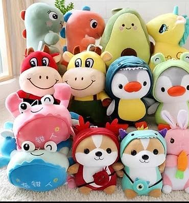 игрушки из фетра: Мягкие игрушки. размер 16-20, 20-28 - Коллекция плюшевых игрушек — 1