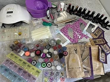 Оборудование для салонов красоты: Профессиональный набор для маникюра и дизайна ногтей Состав: - UV/LED — 3