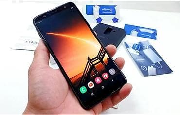 galaxy a 80: Samsung Galaxy A6 Plus, Б/у, 128 ГБ, цвет - Черный, 1 SIM, 2 SIM — 3
