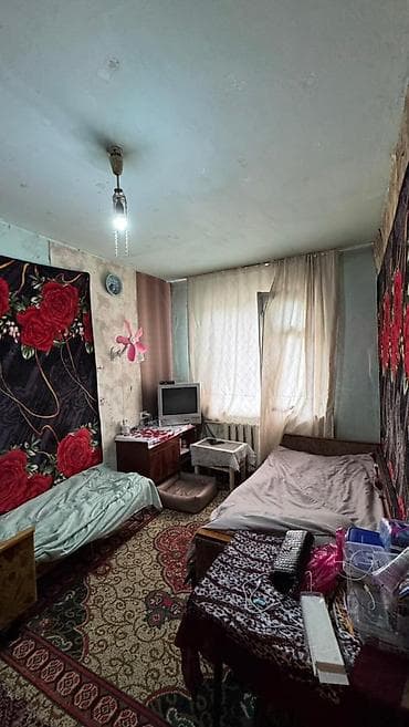 сдается квартира салиева: 2 комнаты, 43 м², 104 серия, 4 этаж — 2