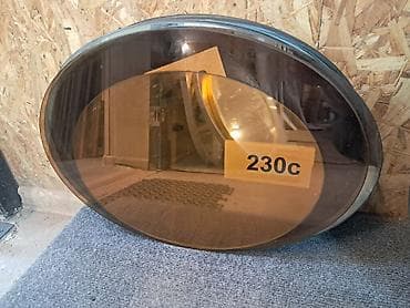 fish eye: Овальное тонированное стекло/пластиковая вставка для иллюминатора или — 1