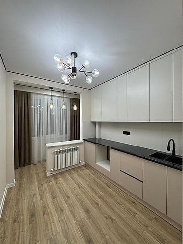 flat osh: 2 комнаты, 60 м², Элитка, 6 этаж, Дизайнерский ремонт — 3