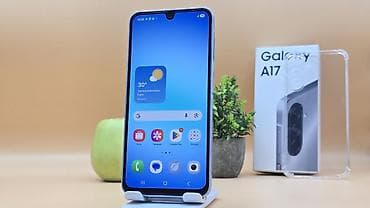 alcatel 4032d: Samsung Galaxy A17, Б/у, 128 ГБ, цвет - Голубой, 2 SIM — 2