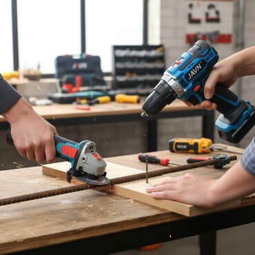 набор метчиков и плашек: Набор: Аккумуляторная дрель-шуруповерт+аккумуляторная мини-болгарка — 1