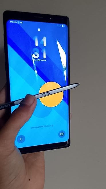 Техника жана электроника: Samsung Galaxy Note 9, Колдонулган, 128 ГБ, түсү - Кара, 1 SIM — 3