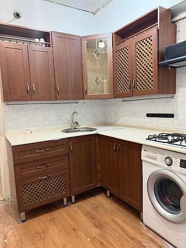 угловой для кухни: Кухонный гарнитур, цвет - Коричневый — 1