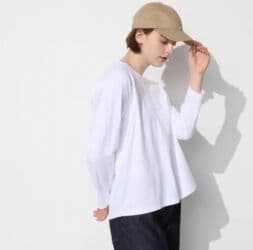 Лонгслив, цвет - Белый, M