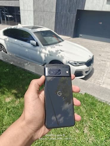 poco c4: Google Pixel 8, Б/у, 128 ГБ, цвет - Черный, 1 SIM — 1