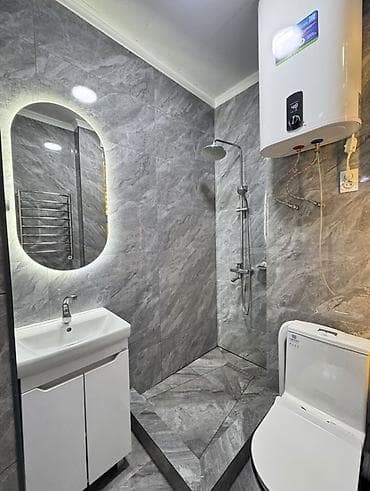 Недвижимость: 1 комната, 40 м², Аламедин-1 мкр Элитка, 3 этаж, Евроремонт — 9