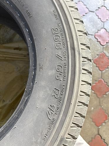 17: Комплект автомобильных шин Michelin. Характеристики: - Размер: 265/65 — 5
