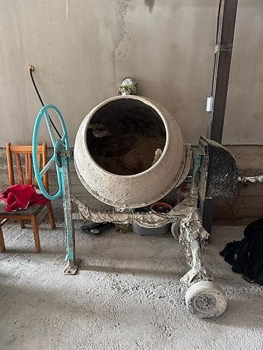 Аппараты для стирки ковров: Бетономешалка Гравитационная, Малая (менее 150 л) — 2