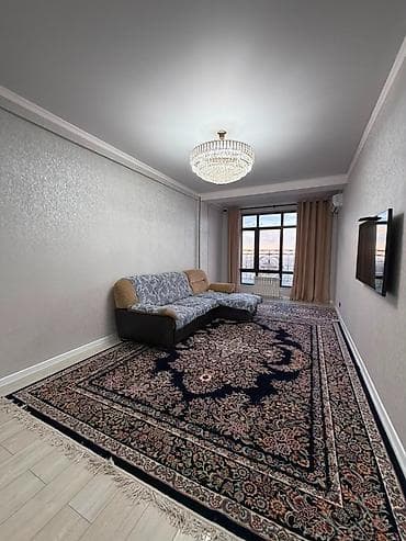 Батирлер: 3 бөлмө, 97 м², Бөкөнбаев/Үметалиев Элитка, 14 кабат, Евро оңдоо — 6
