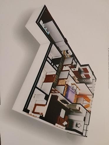 Продажа квартир: 2 комнаты, 74 м², Курманжан-Датка мкр., Элитка, 7 этаж, ПСО (под самоотделку) — 3