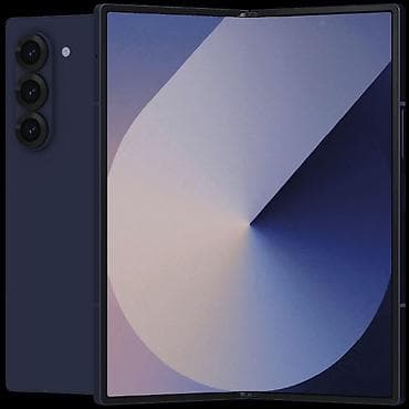 Samsung Galaxy Fold 5G, Б/у, 256 ГБ, цвет - Синий, eSIM