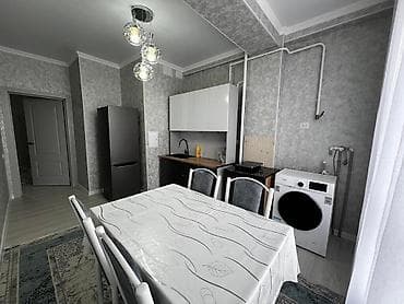 Кыймылсыз мүлк: Сдается 2 ком квартира ЖК Пишпек Ск Элеганс строй 60м2 3 этаж 60 тыс — 3