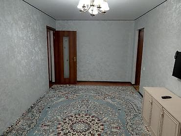 bishkek flat: 2 комнаты, 43 м², 104 серия, 2 этаж, Свежий ремонт — 1