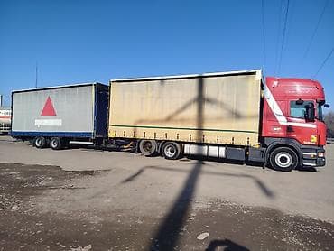 тягач лизинг: Тягач, Scania, Тентованный — 4