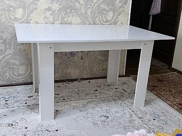 office table: Кухонный стол, Б/у, Прямоугольный, Нераскладной — 3