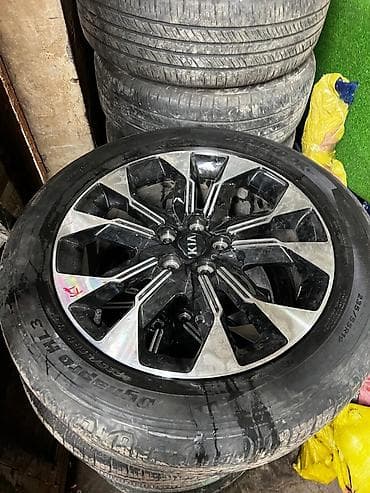 диски на киа карнивал 19: Колеса в сборе 235 / 55 / R 19, Лето, Б/у, Комплект, Легковые, Литые, отверстий - 5 — 2