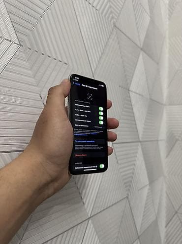 aifon x: IPhone X, Б/у, 64 ГБ, White Titanium, Зарядное устройство, Защитное стекло, Чехол, 77 % — 5