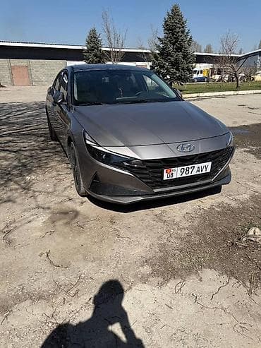 шагыл сокулук: Hyundai Elantra: 2022 г., 1.6 л, Автомат, Гибрид, Седан — 1