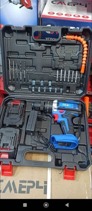 Шуруповерт 6 месяц сервисне опслжвоние доставка по городу доставка at lalafo.kg Шуруповерт 6 месяц сервисне опслжвоние доставка по городу доставка