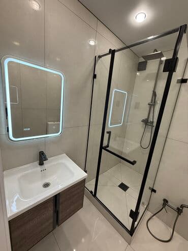 квартира ак босого без хозяина: 2 бөлмө, 78 кв. м, Элитка, 11 кабат, Дизайнердик ремонт — 13