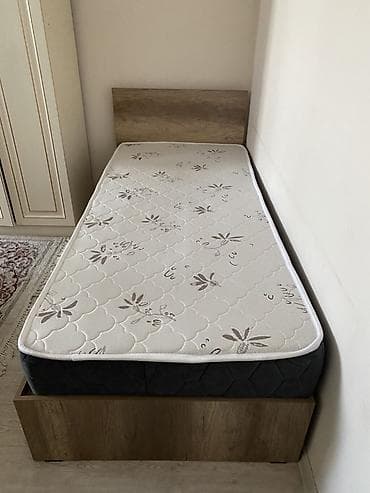 aol kg: Односпальная кровать, Новый, С матрасом, длина - 200 см — 1