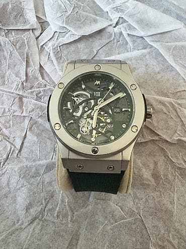 apple watch оригинал: Классические часы часы, Hublot, Швейцария, Мужские, Б/у — 3