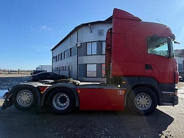 машина грузовая: Тягач, Scania, Тентованный — 4
