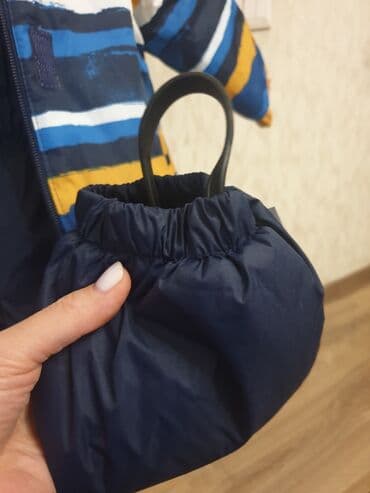 Детская одежда и обувь: Новый, теплый комбинезон, комлект. Размер на рост 80см и 86см. На 1год — 4