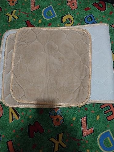 чехол на матрац: Впитывающие многоразовые пеленки/коврики. - Размеры на фото: один — 1