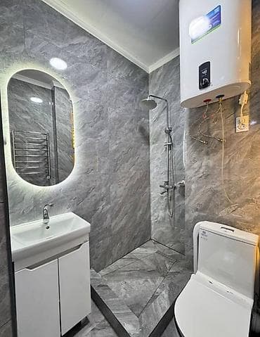 312: 2 комнаты, 40 м², Аламедин-1 мкр Элитка, 3 этаж, Евроремонт — 5