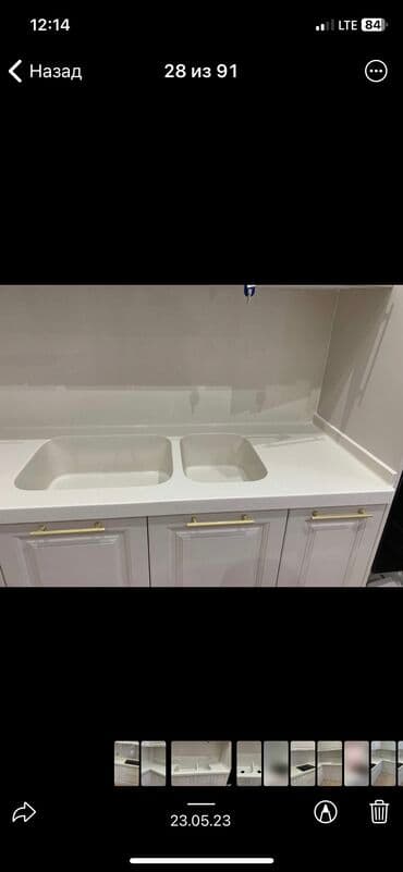 кухонный рабочий стол: Мебель на заказ, Кухня, Столешница — 12