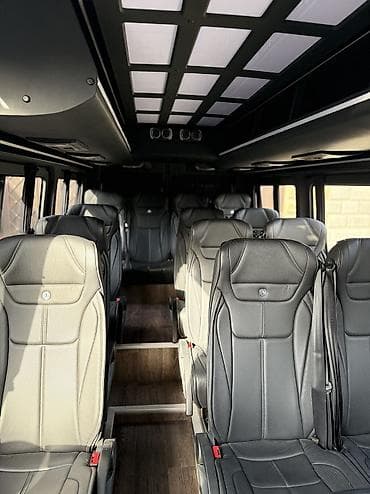 сиденье на sprinter: Пункт назначения: Аэропорт Манас, Количество мест: 18, Лицензия №: 00B004804 — 8