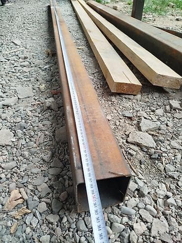 металоприем: Профиль 100#100 толщина 2ми в наличии 2 штуки по 3.5 метров, цена — 1