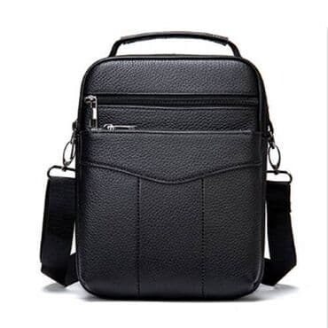 Поясная сумка, бананка, Новый, Материал: Натуральная кожа, Мужские