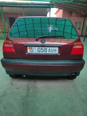 авто под выкуп без первоначального взноса бишкек: Volkswagen Golf: 1992 г., 1.8 л, Механика, Бензиновая, Хэтчбэк — 4