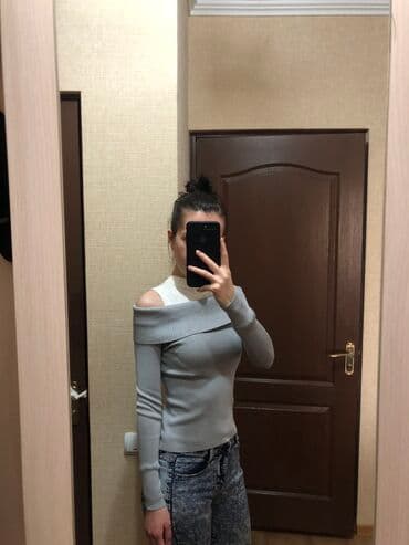 тёплая кофт кардиган: Кофта, Облегающая, Осень-весна, S — 2