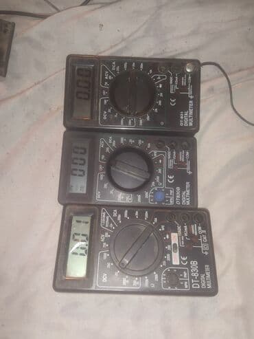 денежные ящики: Цифровые мультиметры (набор из 3 шт.)
Продам.за.1000сом.Рабочий — 1