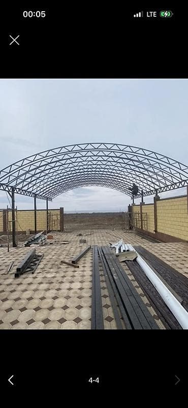 Буржуйки: Навес, Арочный, Металл, Поликарбонат, Установка — 4