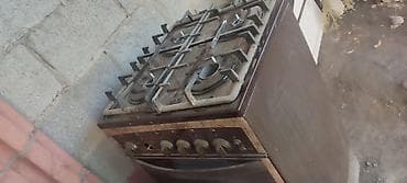 ремонт газовой печки: Газовая плита с духовкой, напольная, коричневый цвет корпуса. - 4 — 2