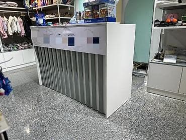 Торговая стойка/кассовый прилавок для магазина - Прямой прилавок с