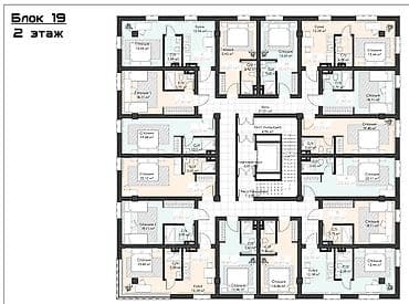 discovery studio: 1 комната, 21 м², Элитка, 2 этаж, ПСО (под самоотделку) — 3